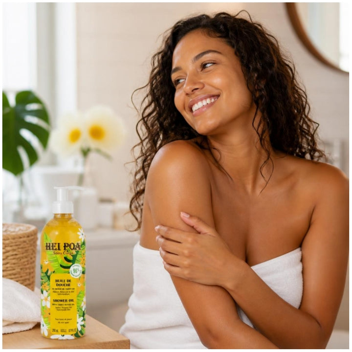 Hei Poa Body Care Huile de Douche Monoï de Tahiti AO 250ml
