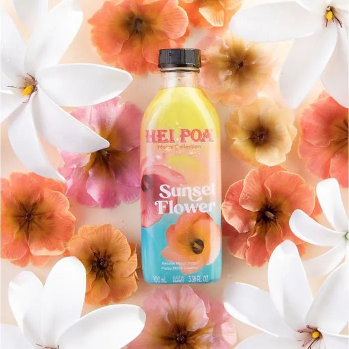 Hei Poa Monoï Collection Monoi Collection Sunset Flower 100ml (3.38fl oz) - FrenchBeautyHub