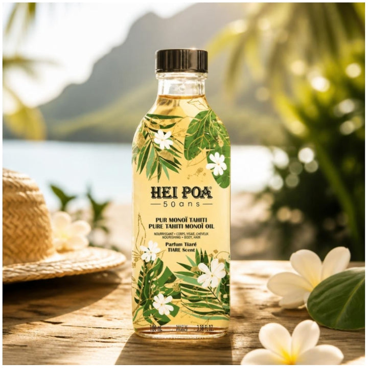 Hei Poa Pur Monoi Hydraterend met Tiarégeur 100ml