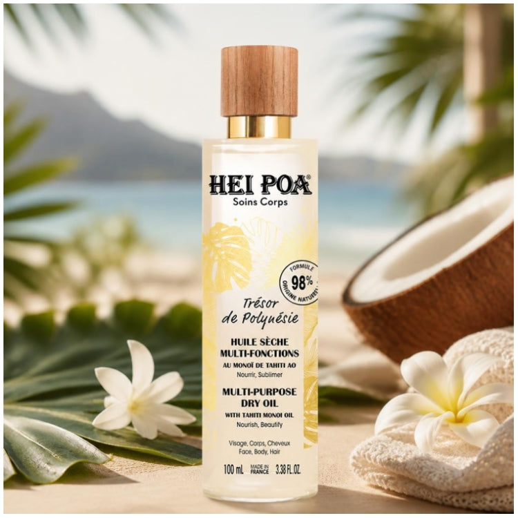 Hei Poa Tresor de Polynesie Multi Purpose Dry Oil 100ml (3.38fl oz)