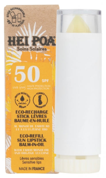 Hei Poa SPF50+ Zonnebrandstick 4g voor lipverzorging
