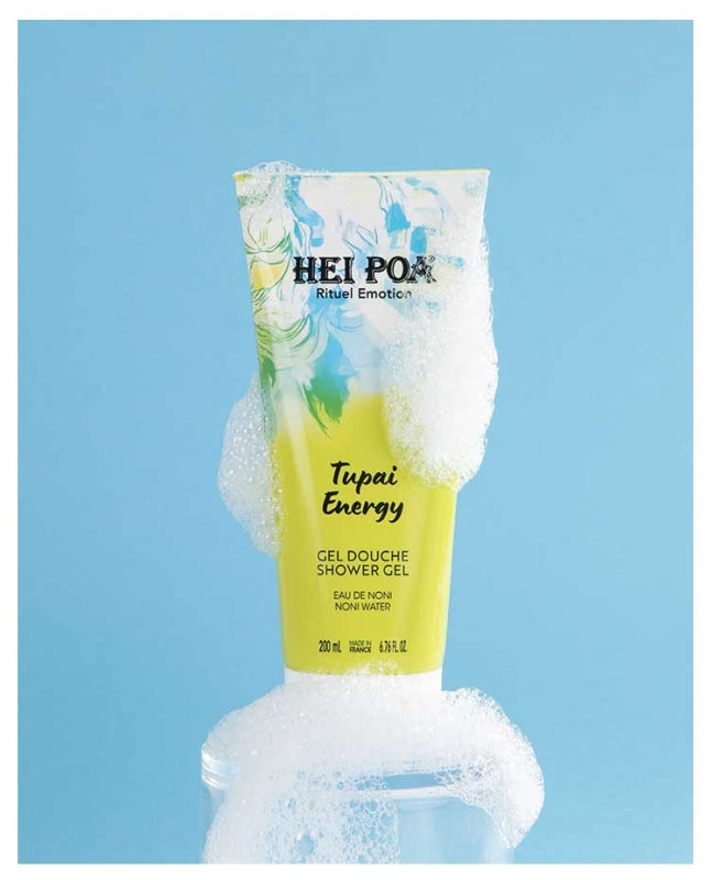 Hei Poa Energy+ shower gel 200 ml (6.76fl oz)