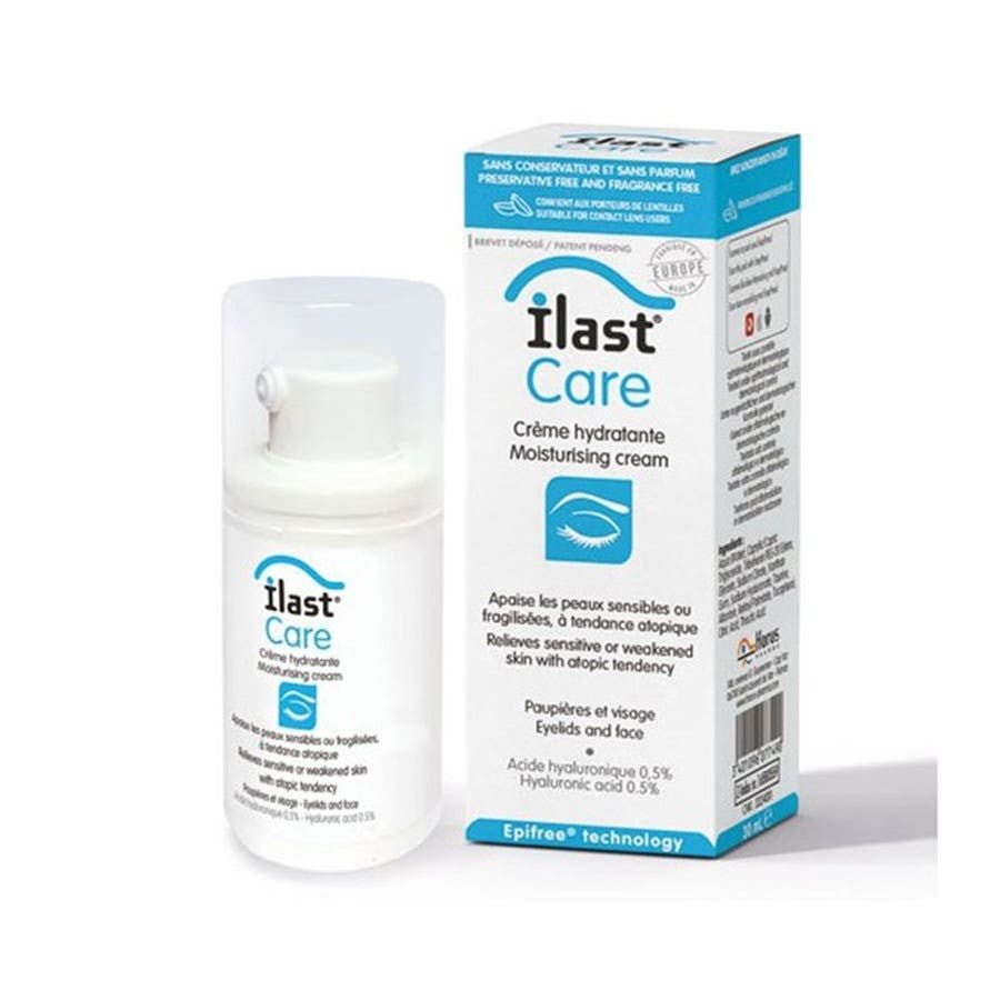 Horus Pharma Ilast Care Protective Eyelid Cream With Hyaluronic Acid 30ml (1.01fl oz) - FrenchBeautyHub