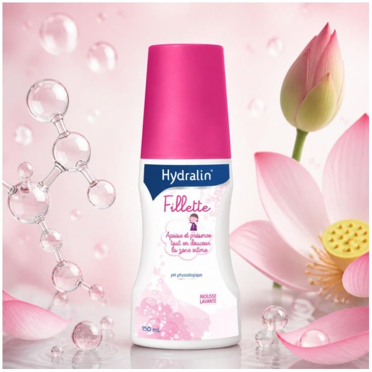 Hydralin Girls Foam For Intimate Area For Young Girls 150ml (5.07fl oz)
