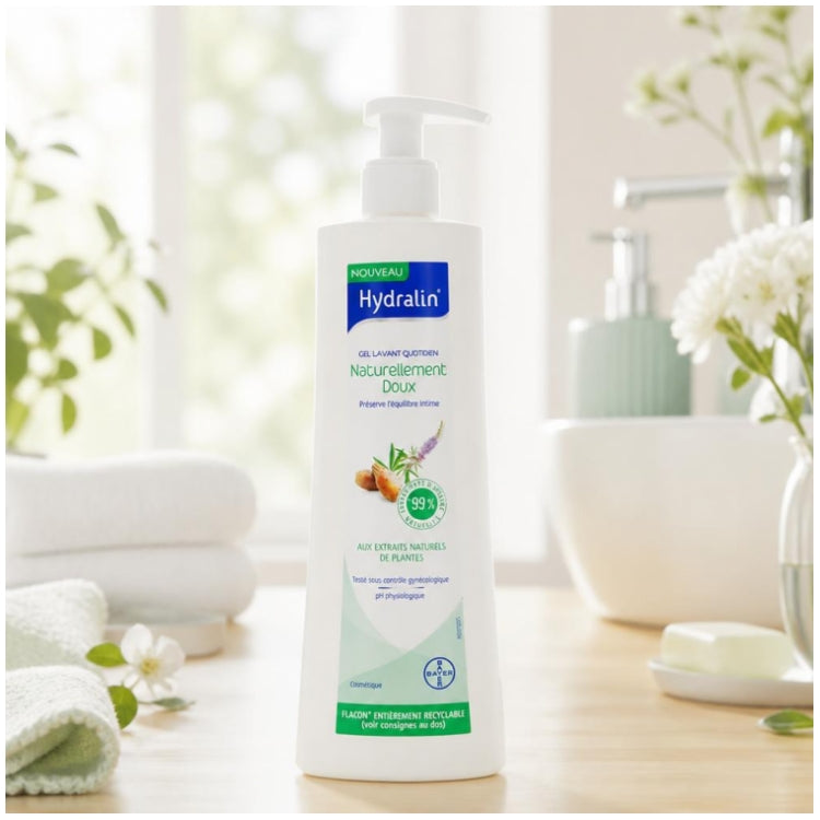 Hydralin Daily use Naturally Gentle Cleansing Gel 400ml (13.53fl oz)