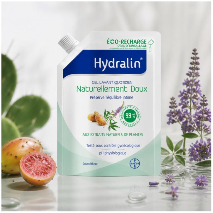 Hydralin Daily use Öko-Nachfüllpackung Natürlich sanftes Reinigungsgel 400ml