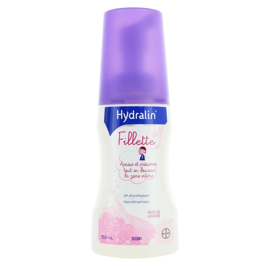 Hydralin Girls Foam For Intimate Area For Young Girls 150ml (5.07fl oz) - FrenchBeautyHub