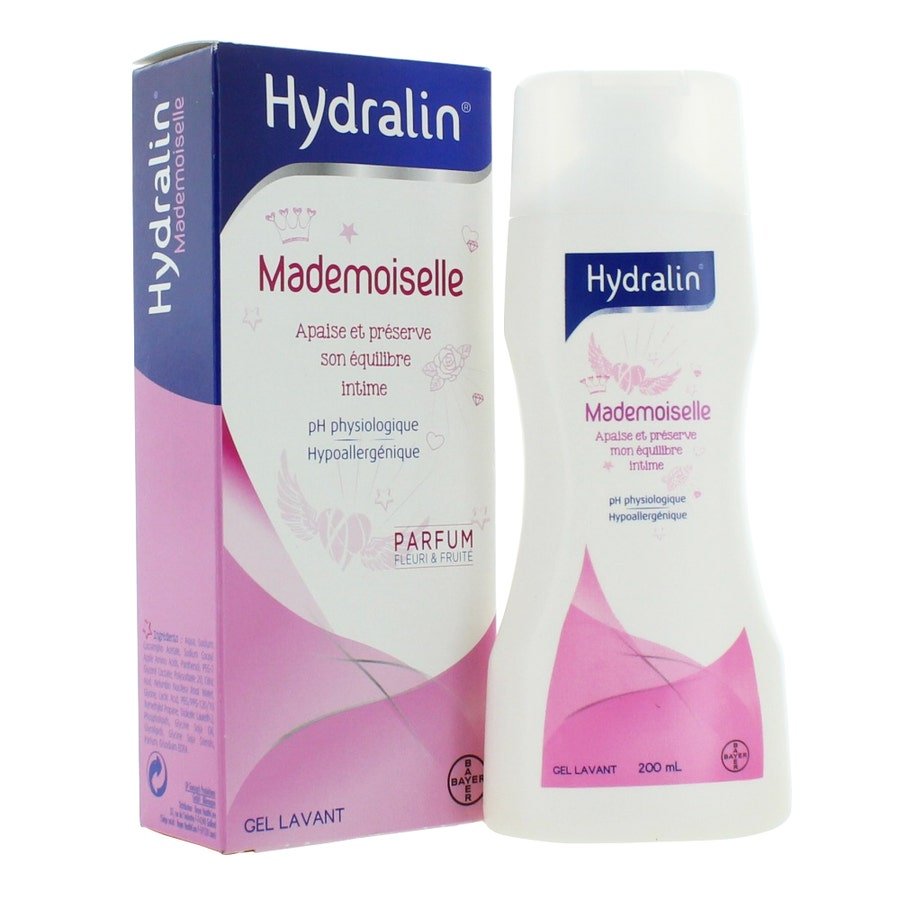 Hydralin Mademoiselle Floral and Fruit Perfumes Cleansing Gel 200ml (6.76fl oz) - FrenchBeautyHub