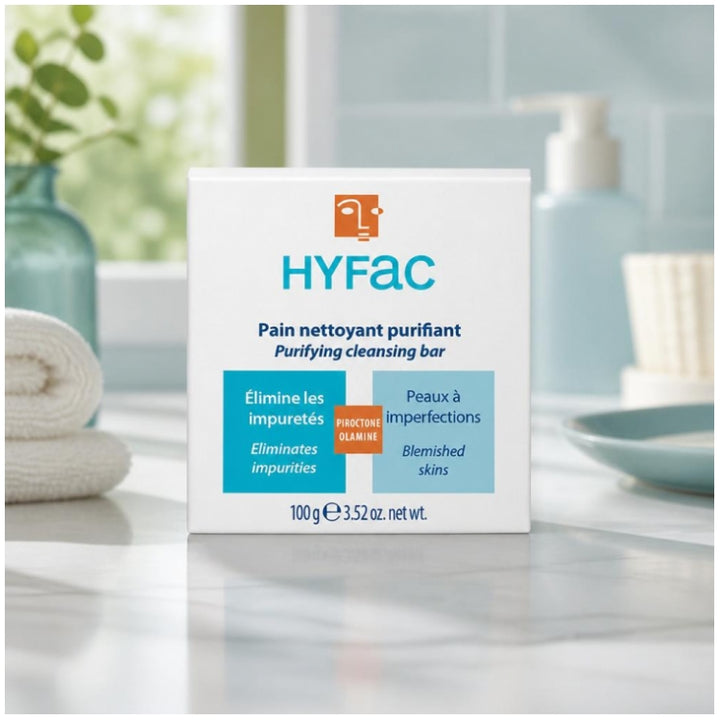 Hyfac Dermatological Cleansing Bar 100g (3.52 oz)