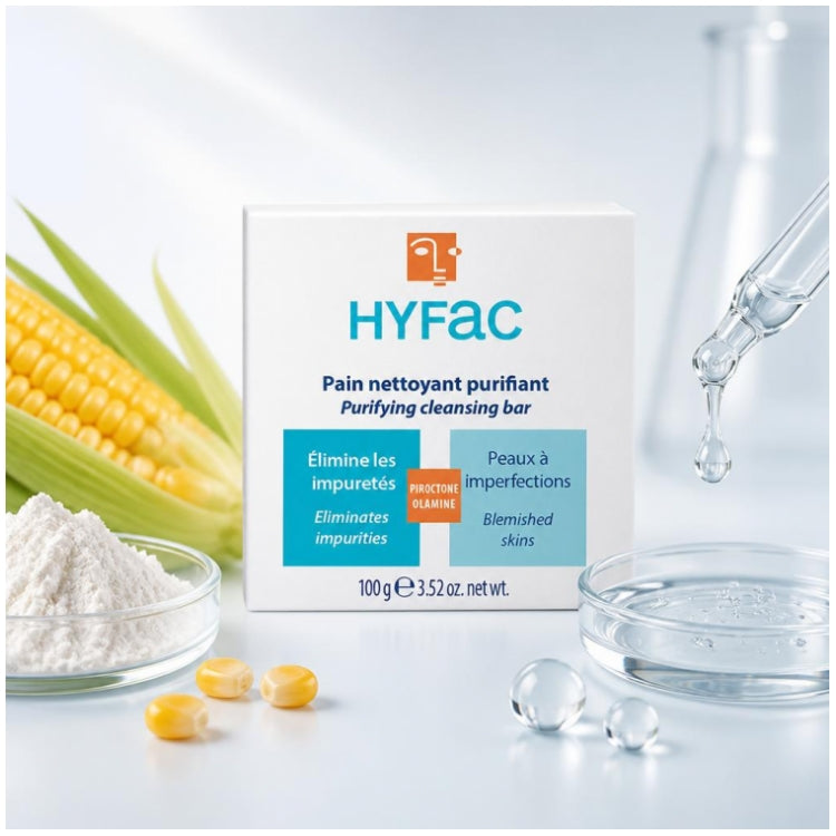 Hyfac Dermatological Cleansing Bar 100g (3.52 oz)