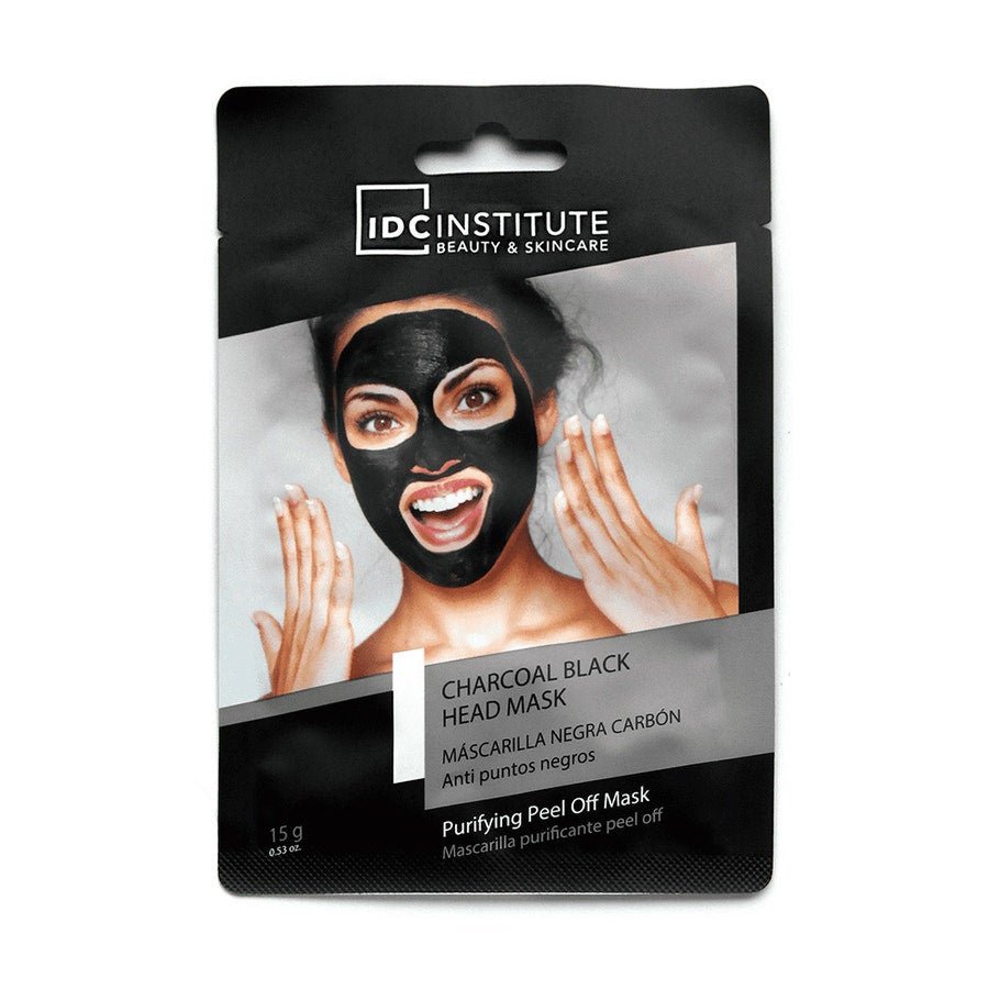 Idc Institute Black Charcoal Masks Peel - off 15g (0.52 oz) - FrenchBeautyHub