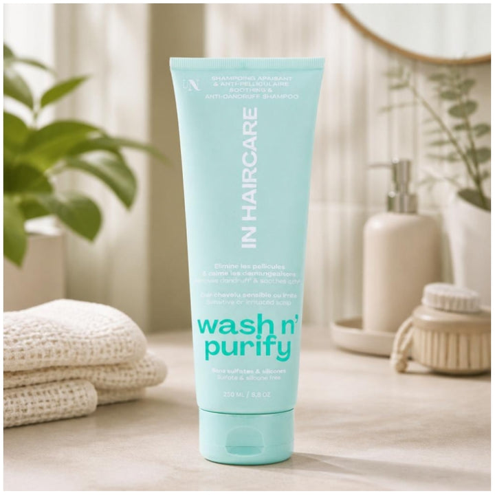 In Haircare Wash n' Purify شامبو مهدئ ومضاد للقشرة 250ml