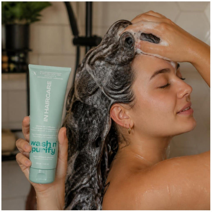 In Haircare Wash n' Purify شامبو مهدئ ومضاد للقشرة 250ml