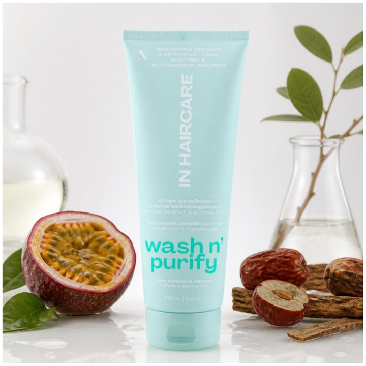 In Haircare Wash n' Purify شامبو مهدئ ومضاد للقشرة 250ml