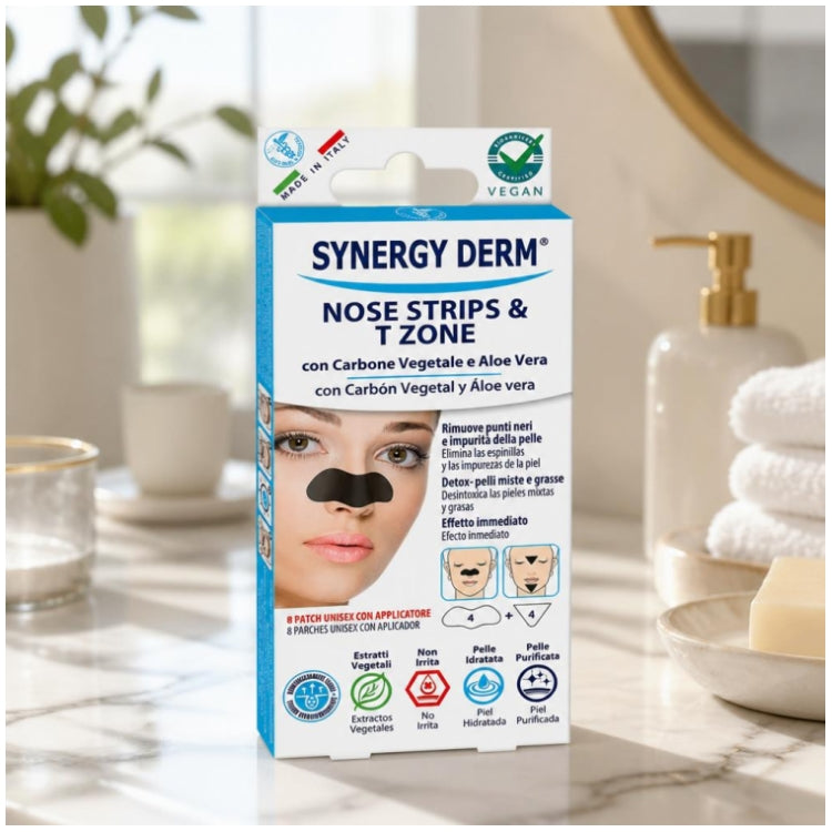 Incarose Synergy Derm Nose Strips Charcoal Nose patch X8
