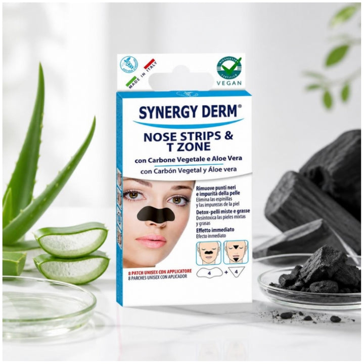 Incarose Synergy Derm Nose Strips Charcoal Nose patch X8