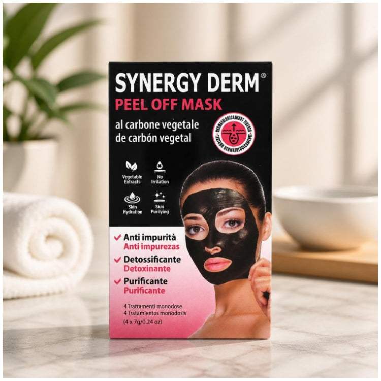 Incarose Charcoal Peel Off Face Mask 7g x4 (0.24 oz x4)