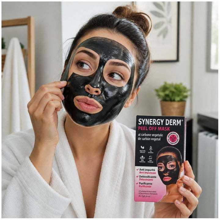 Incarose Charcoal Peel Off Face Mask 7g x4 (0.24 oz x4)