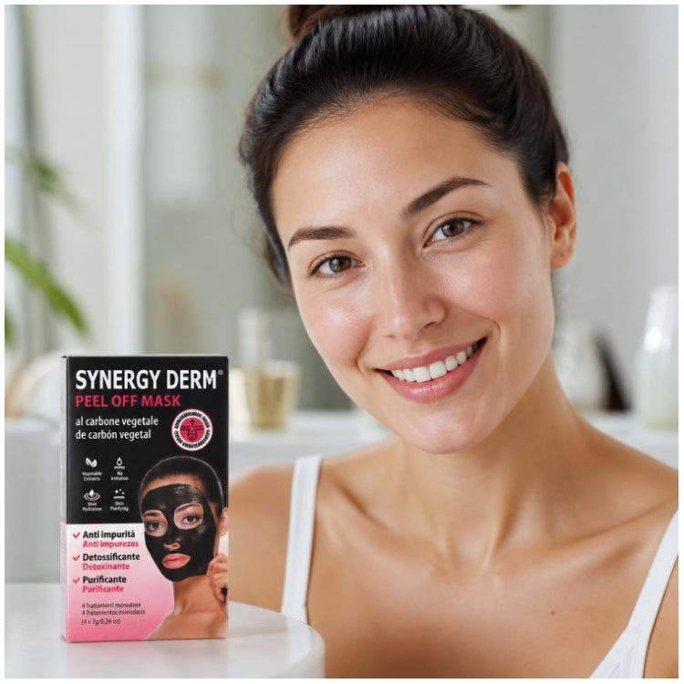 Incarose Charcoal Peel Off Face Mask 7g x4 (0.24 oz x4)