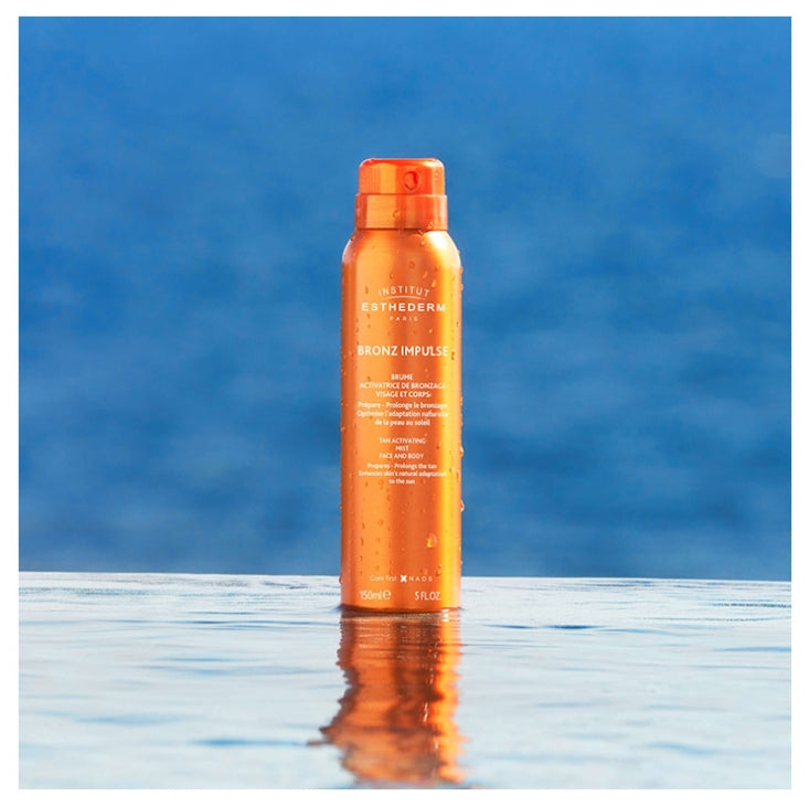 Institut Esthederm Bronz Impulse رذاذ تسمير منشط للوجه والجسم 150ml