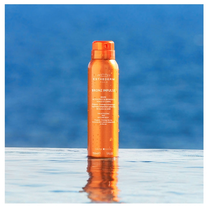 Institut Esthederm Bronz Impulse رذاذ تسمير منشط للوجه والجسم 150ml