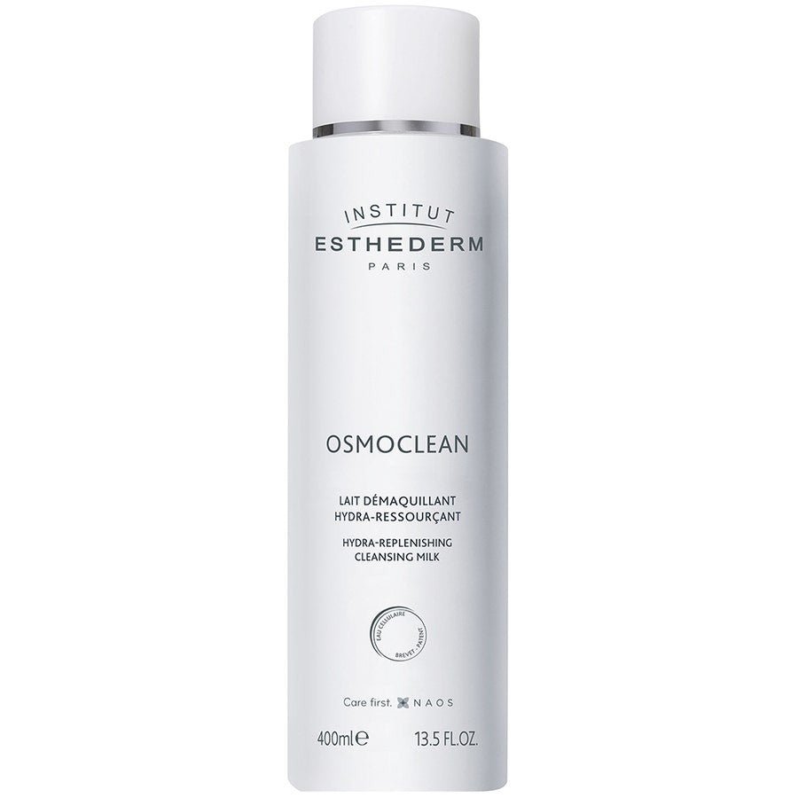 Institut Esthederm Osmoclean Hydra Replenishing Cleansing Milk 400ml (13.52fl oz) - FrenchBeautyHub