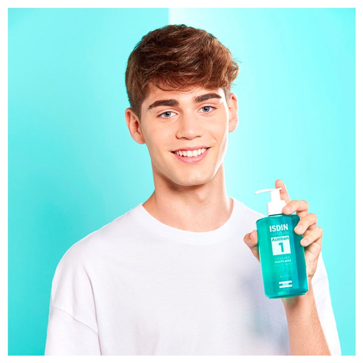 Isdin Acniben جل منظف للتحكم في اللمعان 400 ml