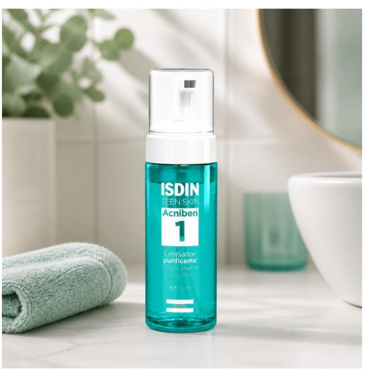 Isdin Acniben Purifying cleansing foam oily skin 150 ml (5.07fl oz)