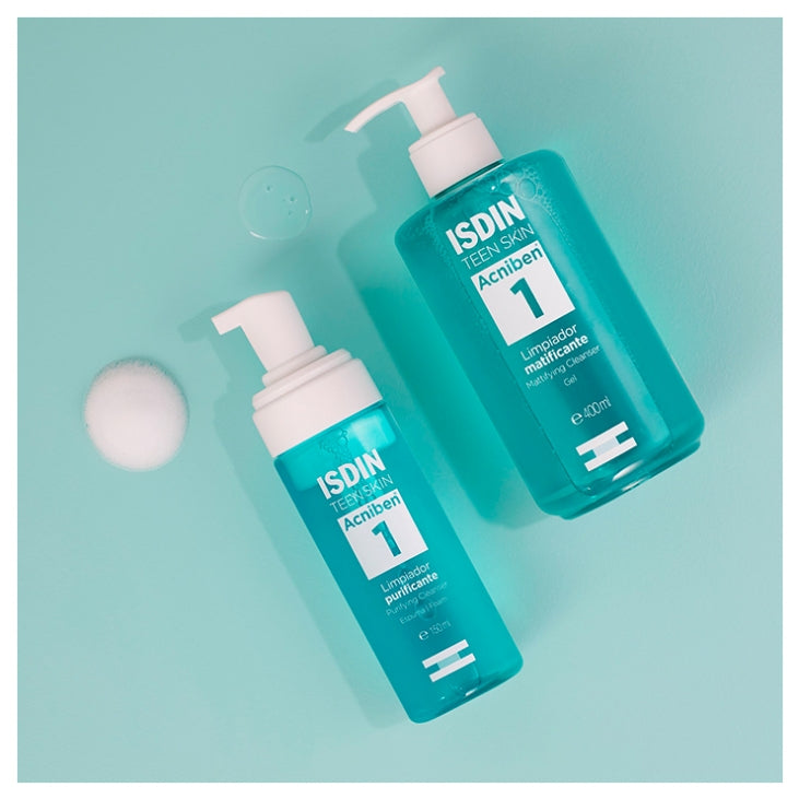Isdin Acniben Purifying cleansing foam oily skin 150 ml (5.07fl oz)