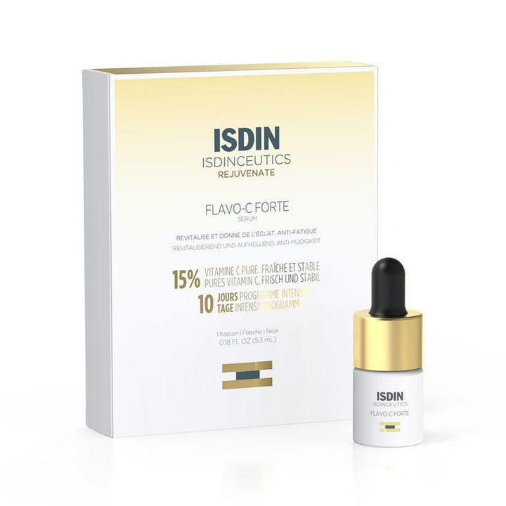Isdin Flavo - C Forte 10 - Tagesserum Rejuvenate 5,3 ml (0.17 fl oz) - FrenchBeautyHub
