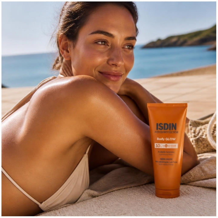 Isdin Fotoprotector Body Glow Cream SPF30 200ml (6.76fl oz)