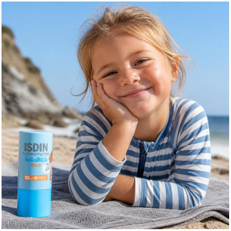 Isdin Fotoprotector Sunscreens Rechargeable Invisible Stick Children SPF50 20g (0.71oz)