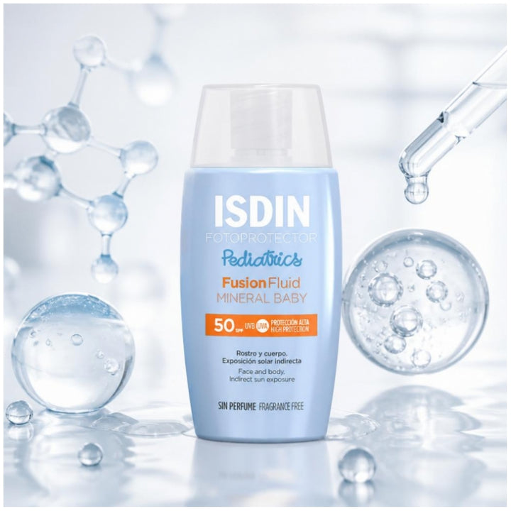 ISDIN Fotoprotector Pediatrics Fusion Fluid Mineral Baby SPF50+ 50ml (1.69fl oz)