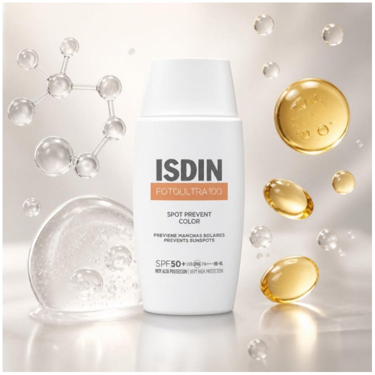 ISDIN FotoUltra 100 Spot Prevent Color Sunscreen SPF50+ 50ml (1.69floz)