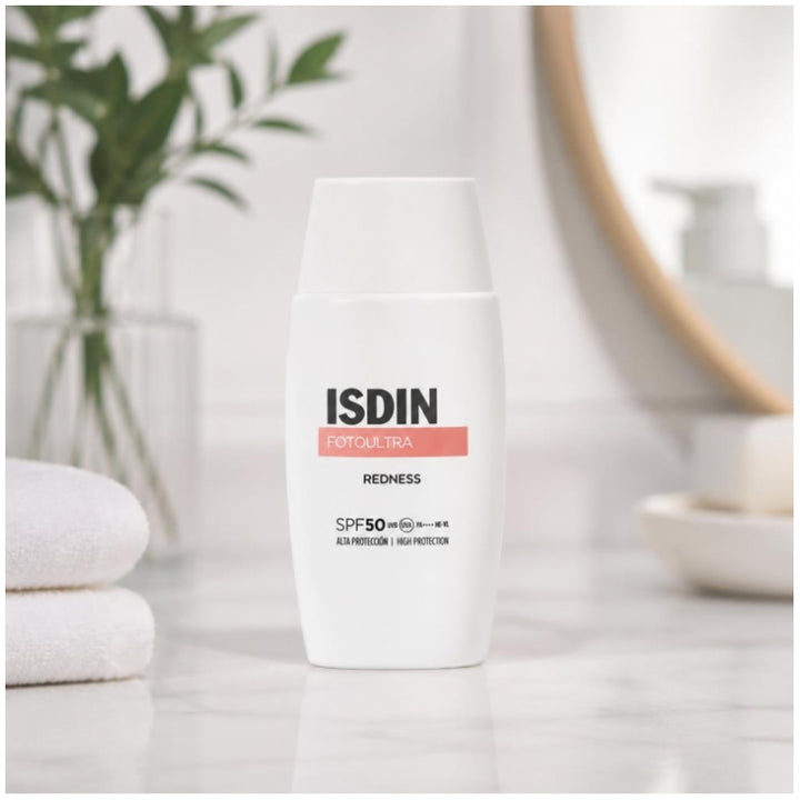 Isdin FotoUltra Protetor Solar em Creme Anti-Vermelhidão SPF50 50ml
