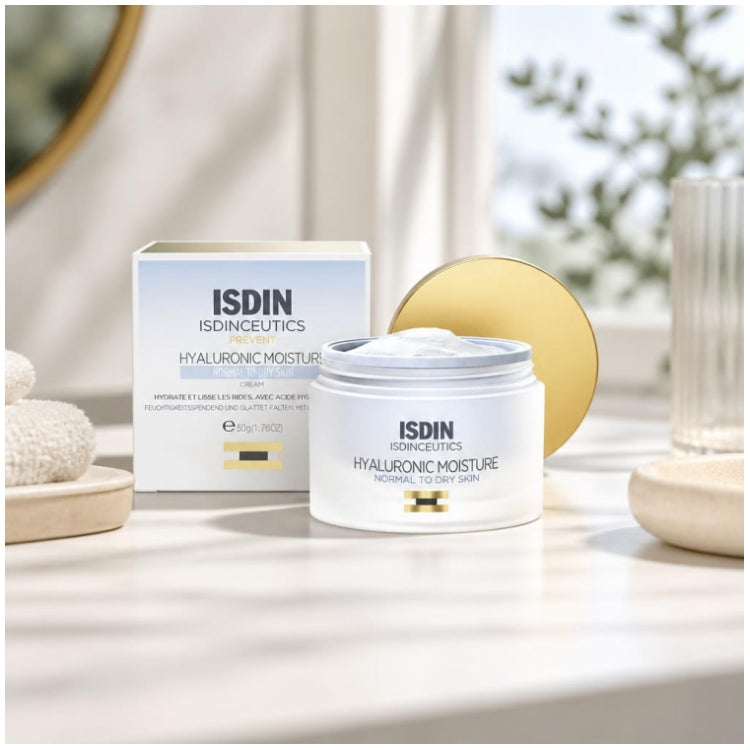 ISDINCEUTICS Hyaluronic Moisture Cream Normal to Dry Skin 50g (1.76 oz)