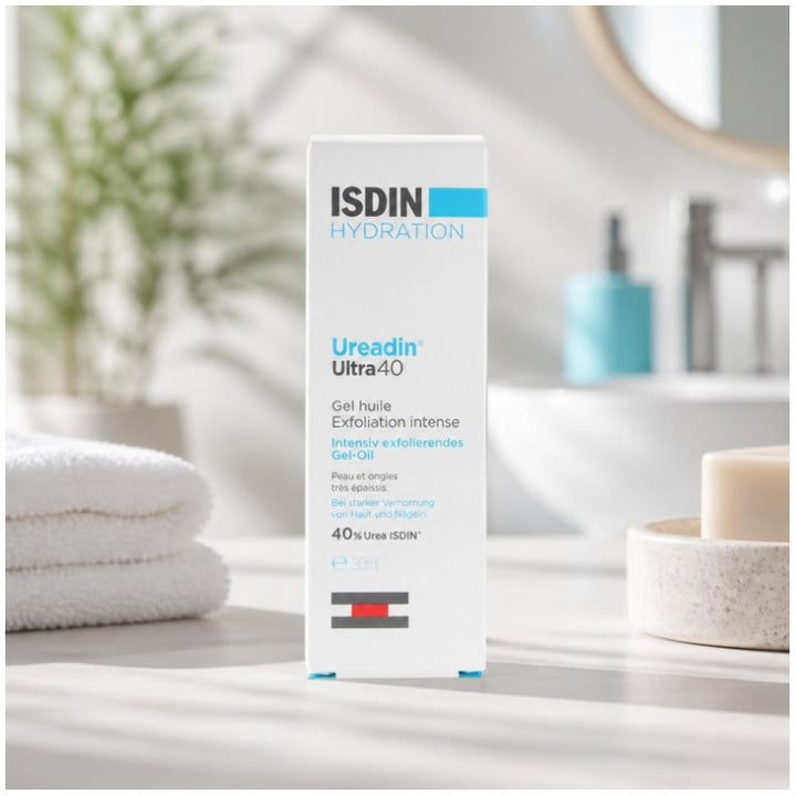 Isdin Ureadin Ultra 40 intense exfoliating oil-gel with 40% urea 30 ml (1.01fl oz)