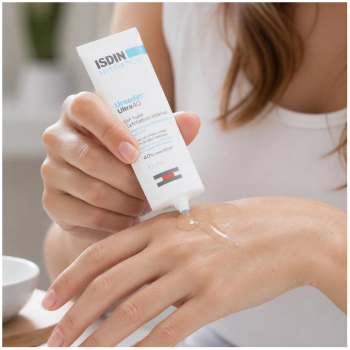 Isdin Ureadin Ultra 40 intense exfoliating oil-gel with 40% urea 30 ml (1.01fl oz)