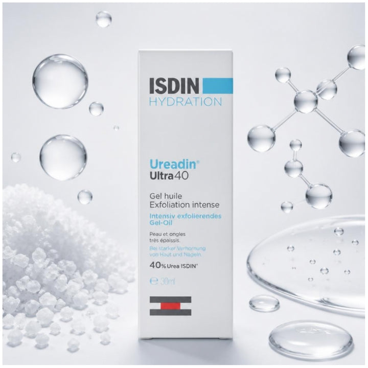 Isdin Ureadin Ultra 40 intense exfoliating oil-gel with 40% urea 30 ml (1.01fl oz)