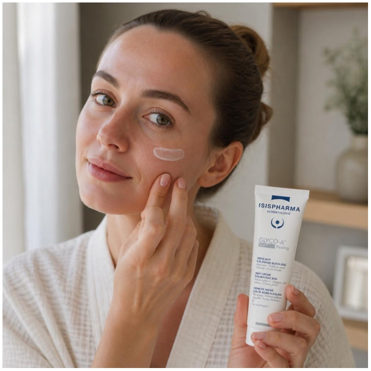 Isispharma Glyco-A Soft peeling night cream 5.5% glycolic acid 30ml (1.01fl oz)