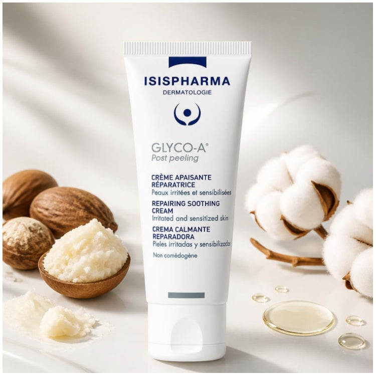 Isispharma Glyco-A Post Peeling Repairing Soothing Cream 40ml (1.35fl oz)