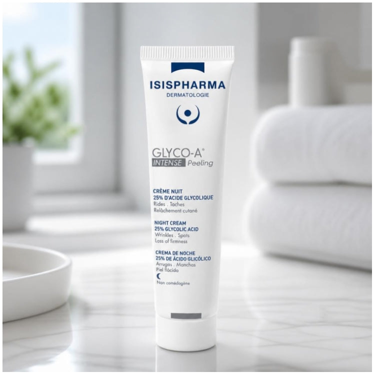 Isispharma Glyco-A Intensive Night Cream with 25% glycolic acid peel 30ml (1.01fl oz)