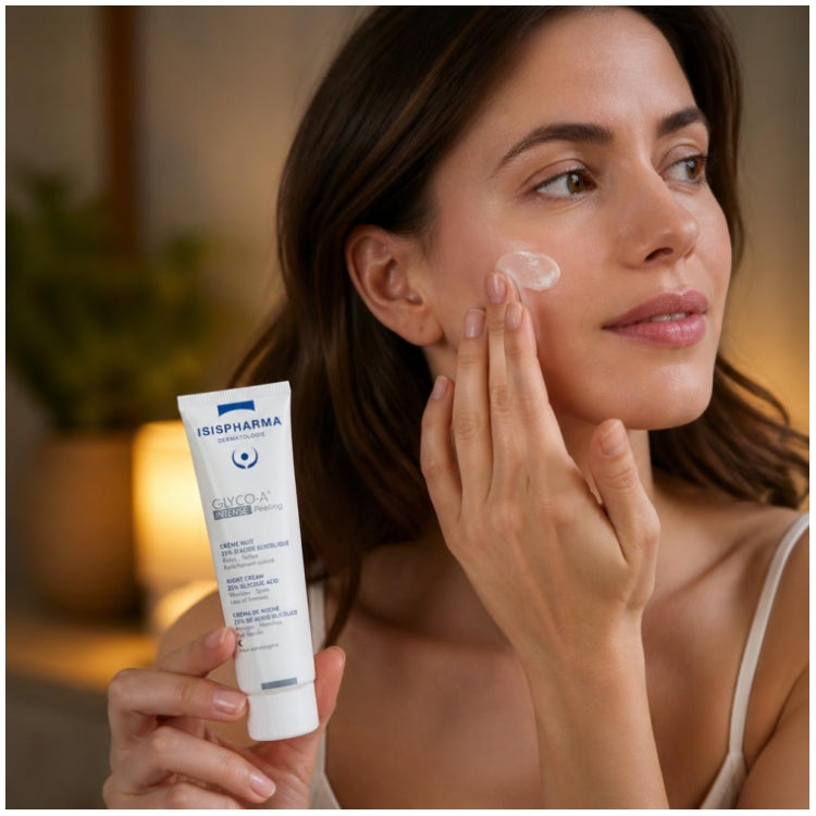 Isispharma Glyco-A Intensive Night Cream with 25% glycolic acid peel 30ml (1.01fl oz)