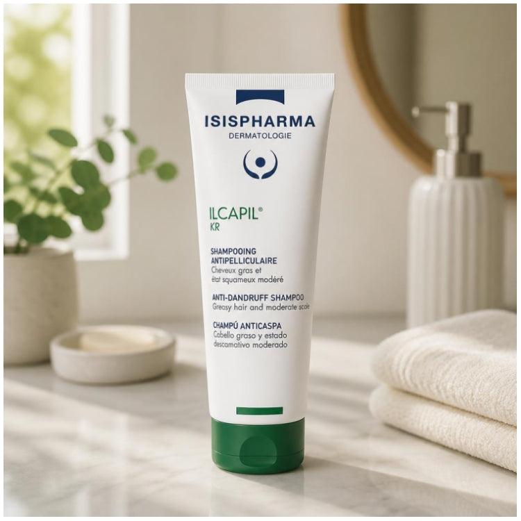Isispharma Ilcapil Kr Shampooing antipelliculaire pour cuirs chevelus gras 150ml