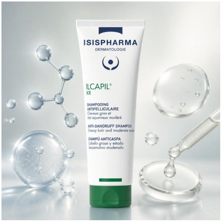 Isispharma Ilcapil Kr Shampooing antipelliculaire pour cuirs chevelus gras 150ml