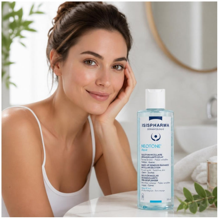 Isispharma Neotone محلول ميسيلار منظف ومفتّح 250ml