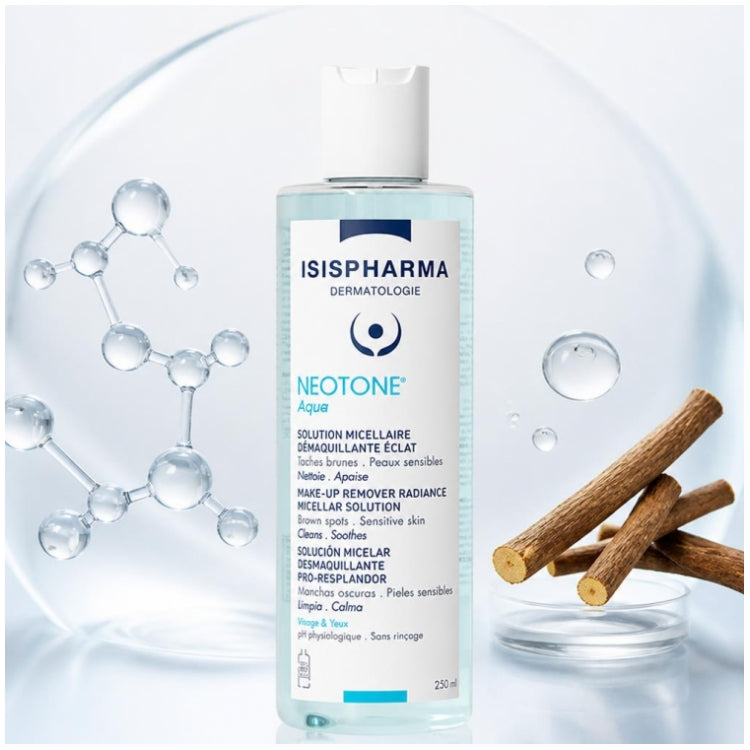 Isispharma Neotone محلول ميسيلار منظف ومفتّح 250ml