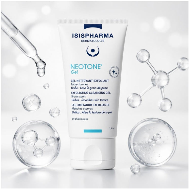 Isispharma Neotone جل منظف مقشر 150ml