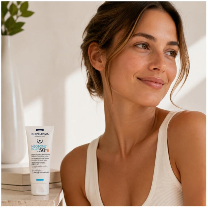 Isispharma Neotone Prevent كريم ملون SPF50+ Medium Shade 30ml