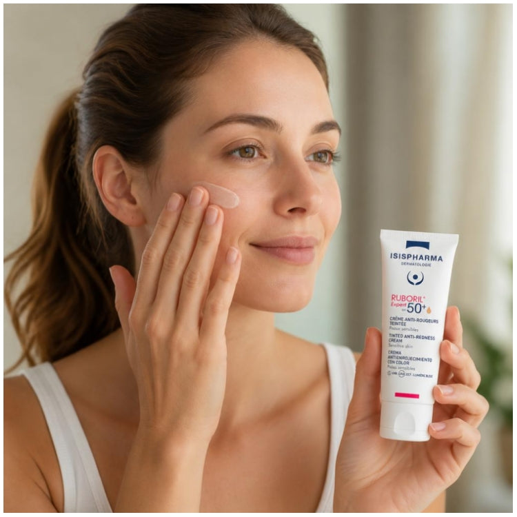 Isispharma Ruboril Anti-Redness Tinted Expert Cream 50+ Sensitive Skin 40ml (1.35fl oz)
